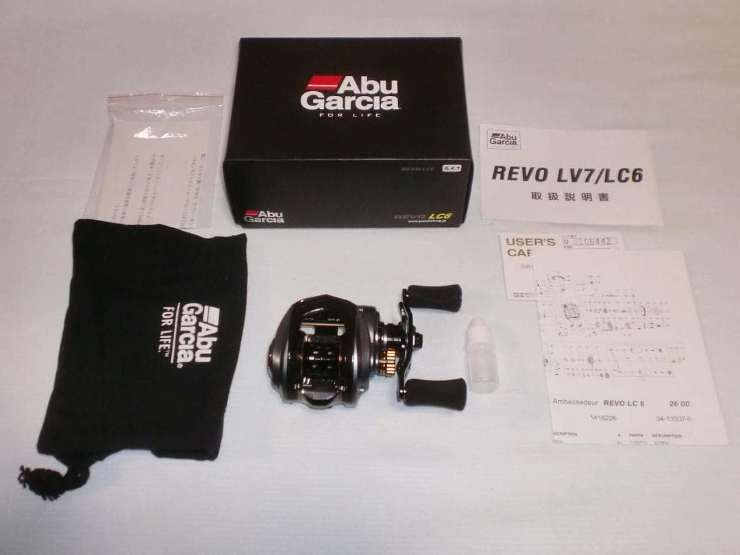 アブガルシア　レボ　エルシーシックス（Revo　LC6）『右巻き』　新品