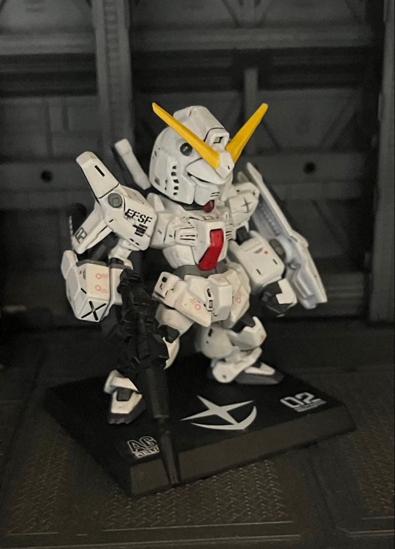 ガンダムコンバージ　バナージの帰還　改造　リペイント