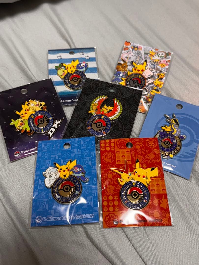 ポケモン ピンバッジ 7個セット