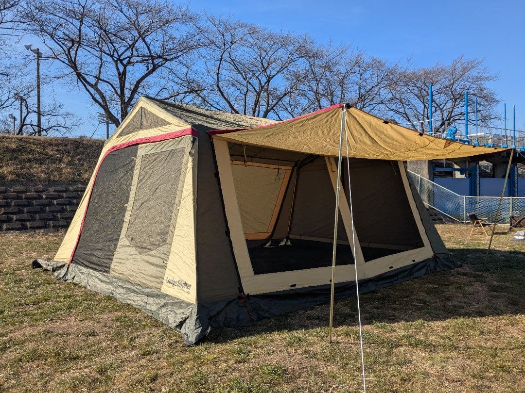 【美品】OGAWA　オガワ　ロッジシェルター3376