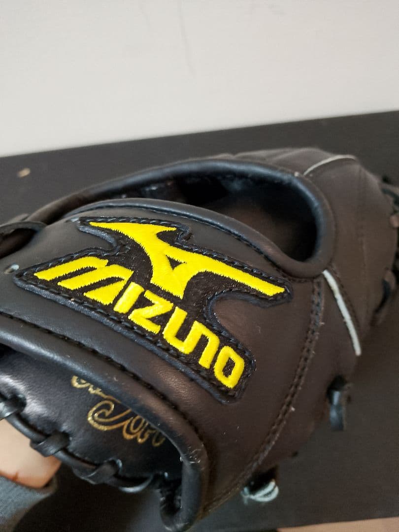 美品♥Mizuno プロフィット ブラックグローブ