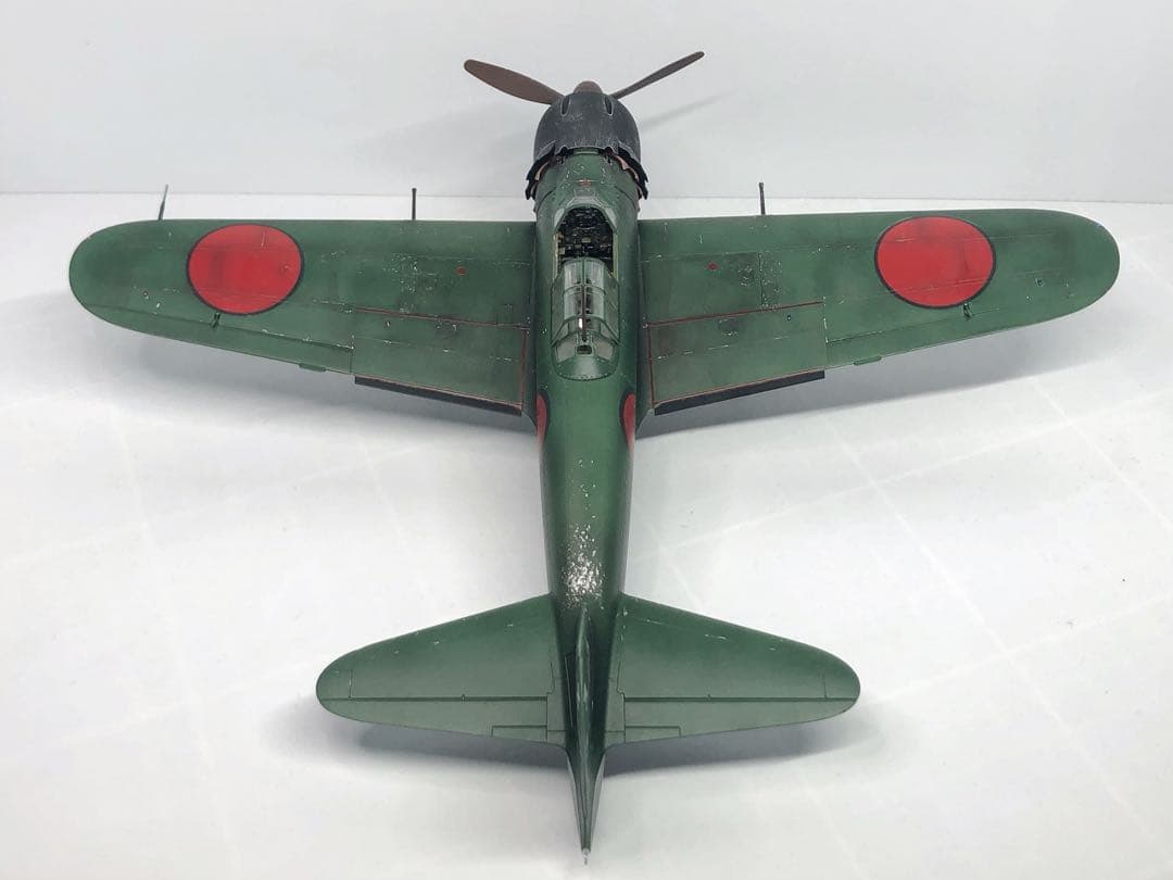 【海賊プラモデル屋完成品】TAMIYA 1/48 零戦52型
