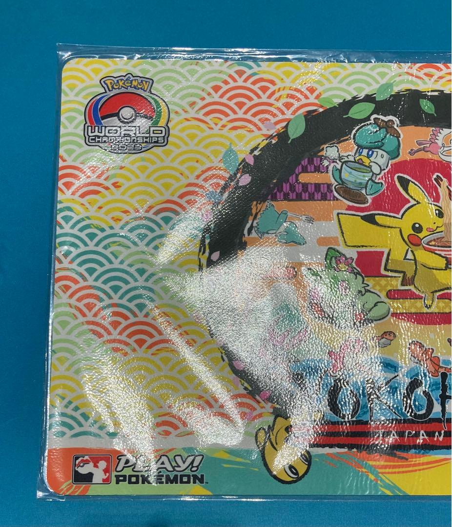 サイドイベント　プレイマット　wcs 2023 ポケモンカード