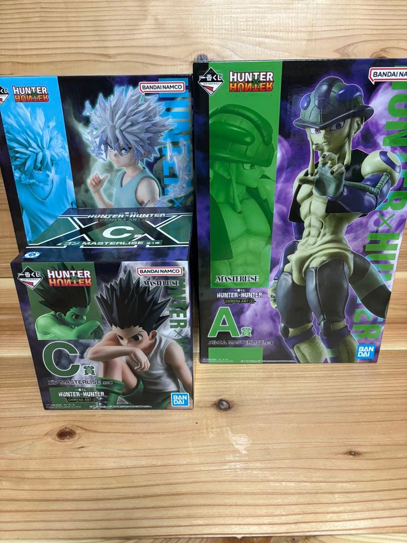 HUNTER×HUNTER 一番くじ　メルエム　キルア　　ゴン　セット