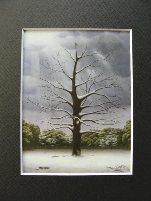 高畑幸伸、「brightness」、日本の画家、洋画、希少な額装用画集より