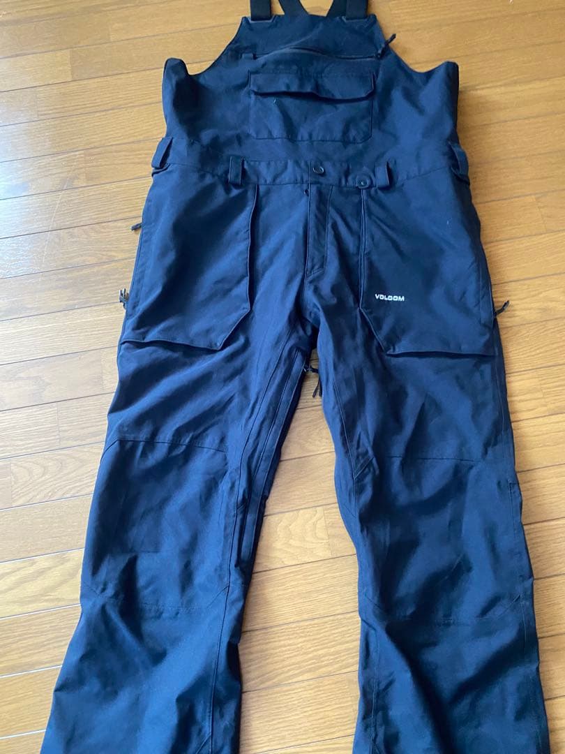VOLCOM スノーボードウェア ビブパンツ　XLブラック