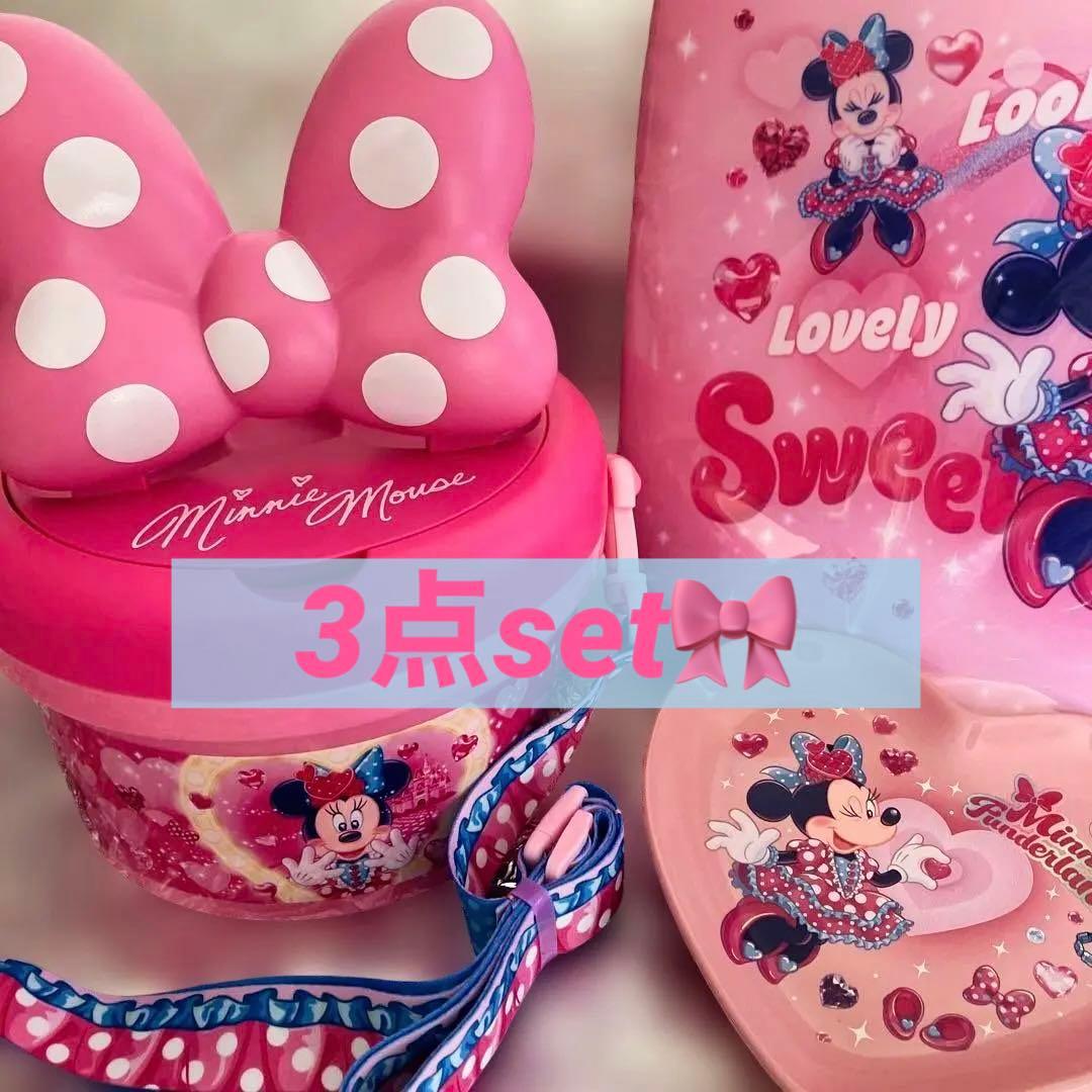 ミニーのファンダーランド❤️ミニパル　パルパルーザ　ポップコーンバケット他　3点