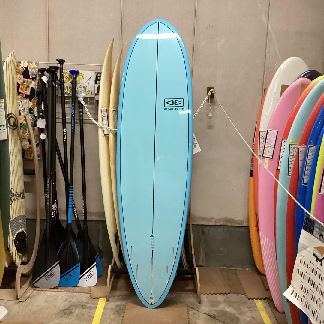 新品格安オーシャン＆アース非常に乗りやすいハッピーアワー7’0EPSフィン付