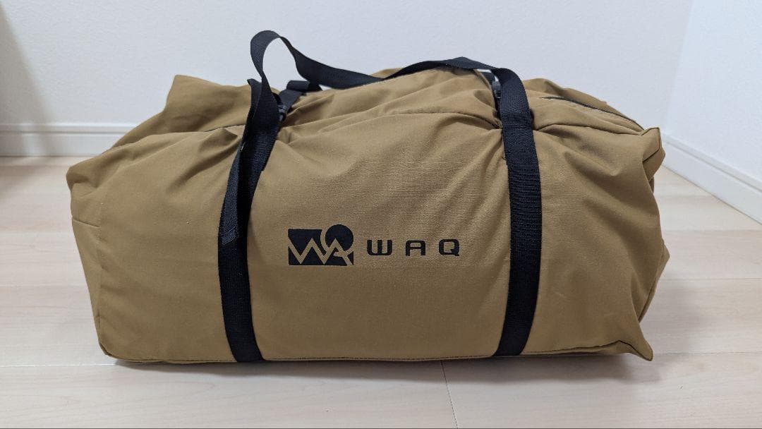 【要写真確認】WAQ Alpha T/C ソロ用ティピテント　TANカラー