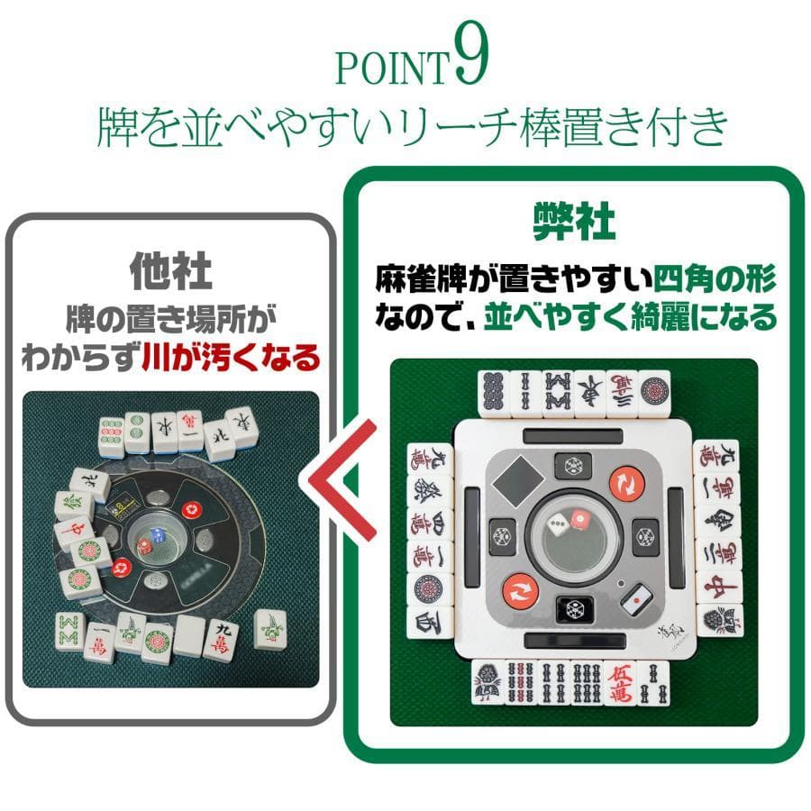 全自動麻雀卓 家庭用 折りたたみ麻雀卓全自動卓 33mm マットブラック2128