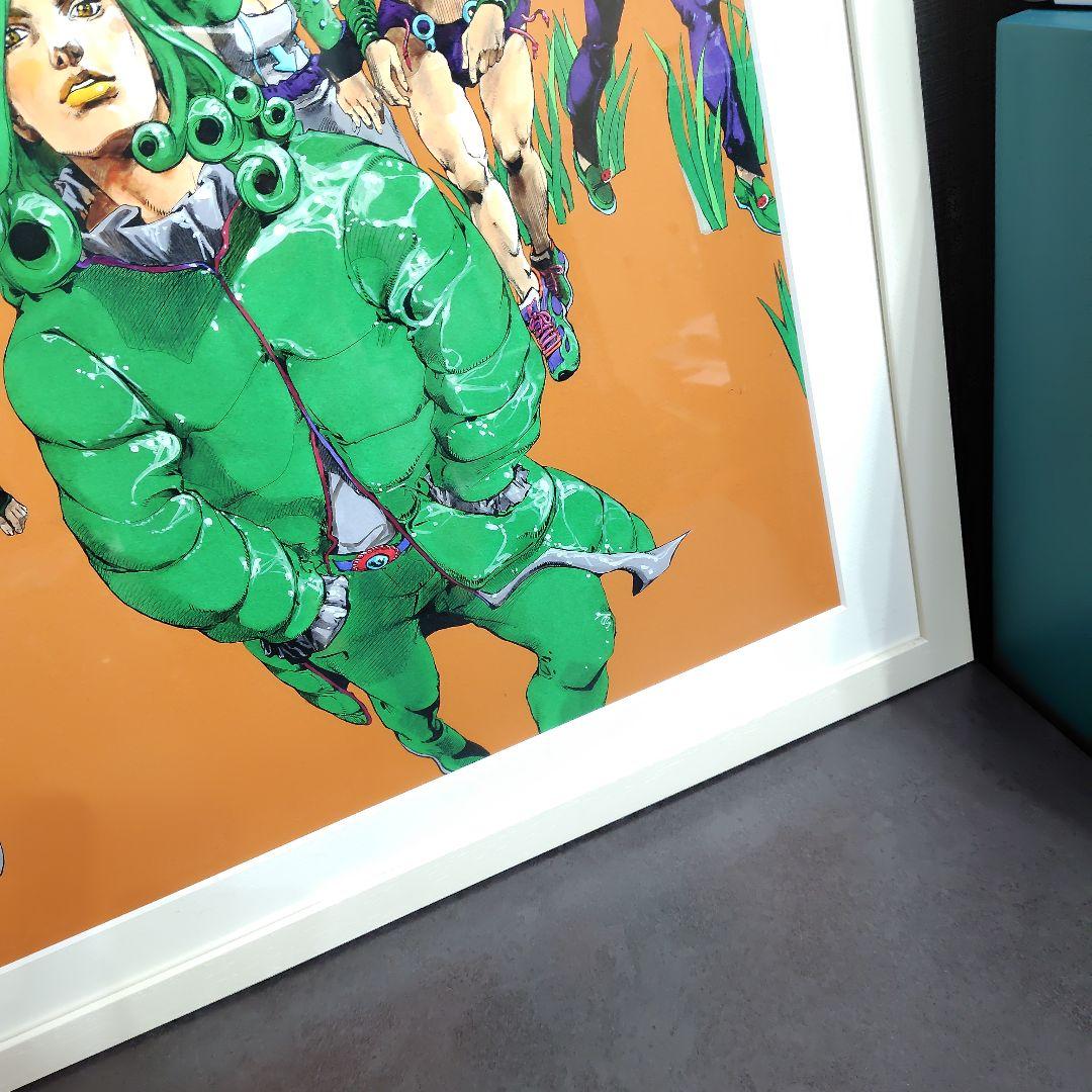 ジョジョの奇妙な冒険 複製原画 長崎 キーヴィジュアル ジョジョ展 冒険の波紋