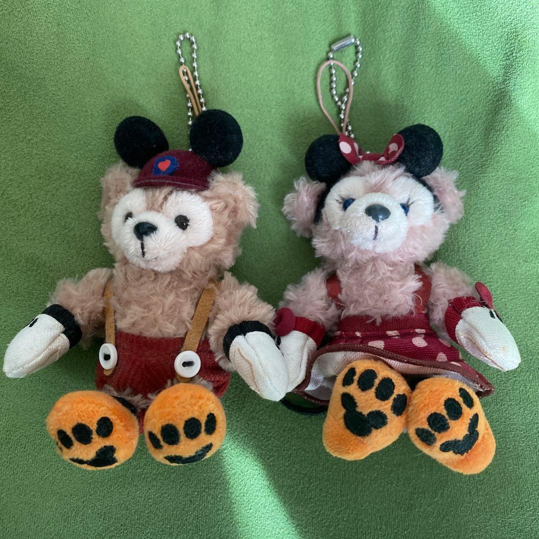 Disney ディズニー ダッフィー シェリーメイ ぬいぐるみストラップ