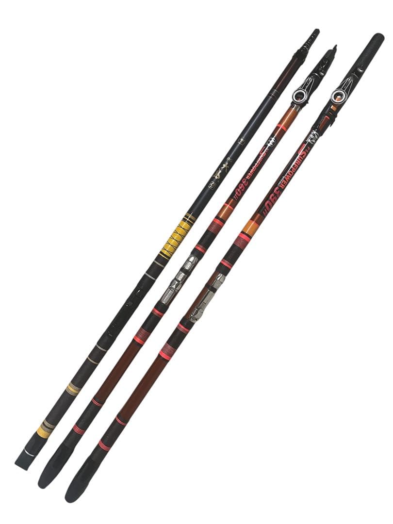 美品DAIWA ダイワ 大島 サーフパワー 360 390釣竿 3点おまとめ