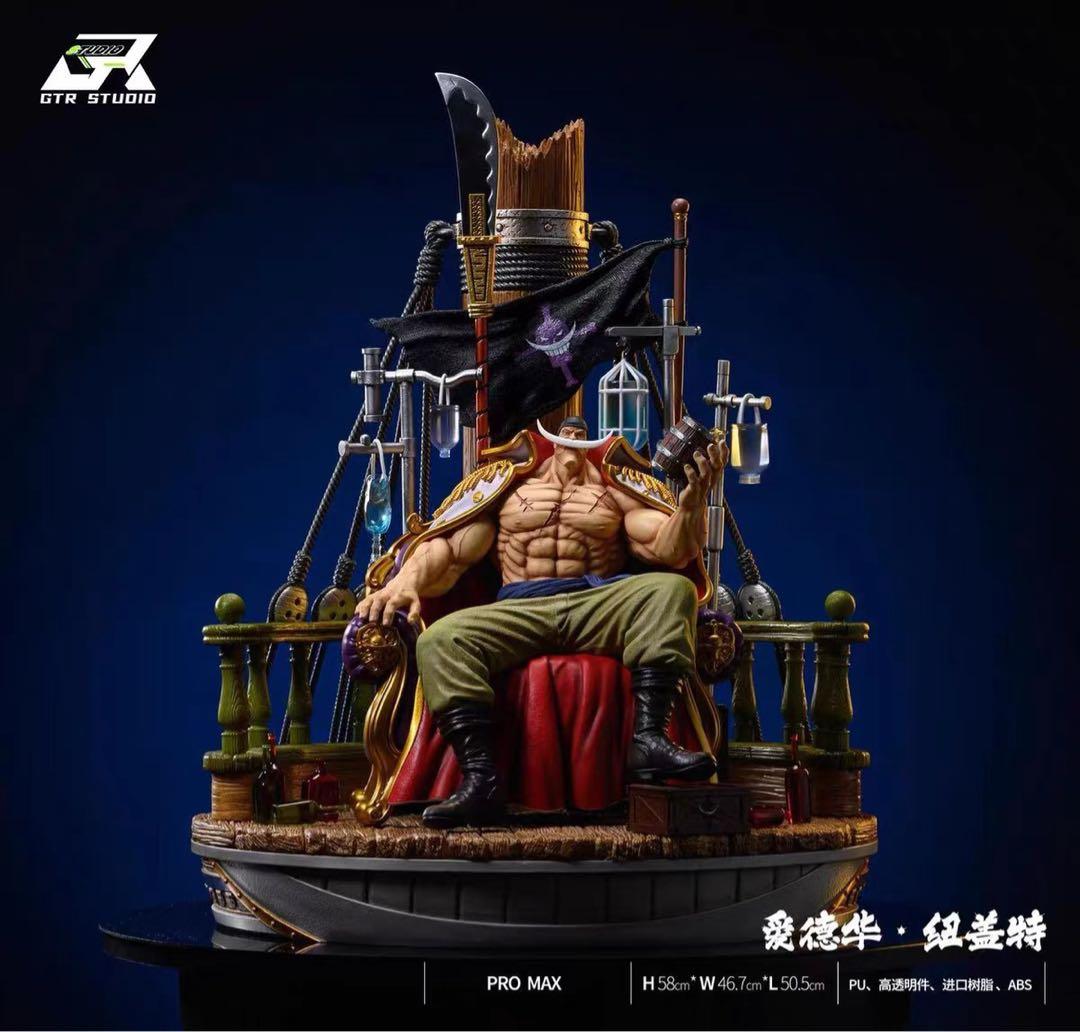 ONE PIECE  白ひげ  ガレージキット ガレキ スタチュー②①