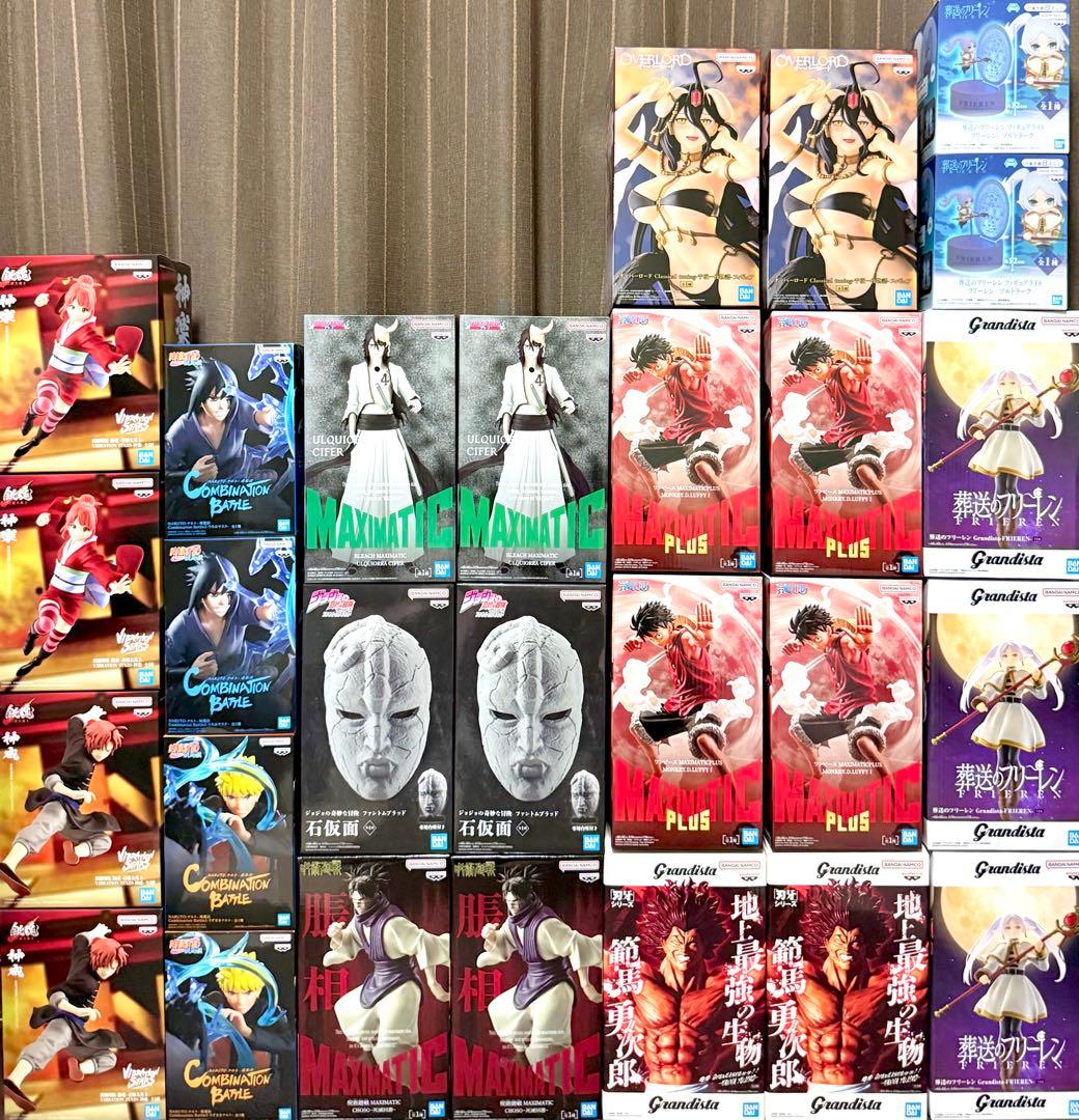【最新フィギュア27点】ブリーチ　ワンピース　ナルト　銀魂　ジョジョ　フリーレン