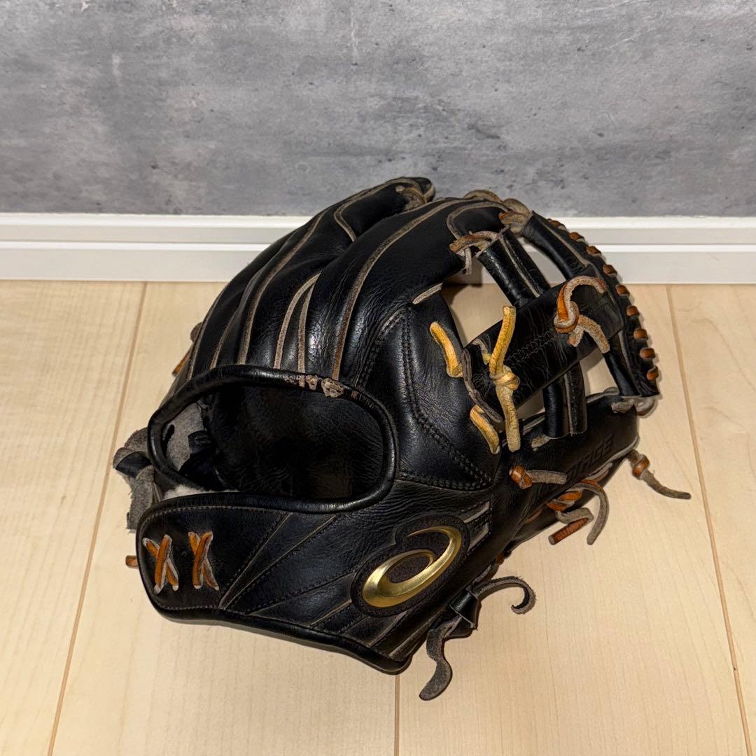 【美品】アシックス硬式グローブ内野手用
