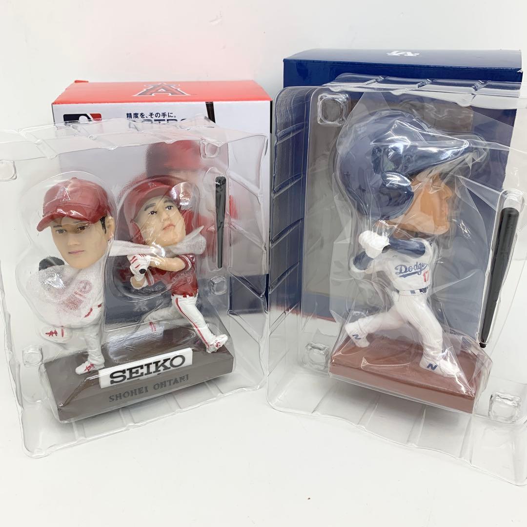 未使用 大谷翔平 ボブルヘッド 2点 PROSPEX エンゼルス ドジャース