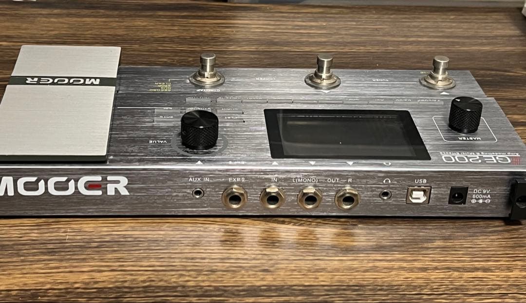 即発送 MOOER GE200 箱説明書 純正アダプターセット