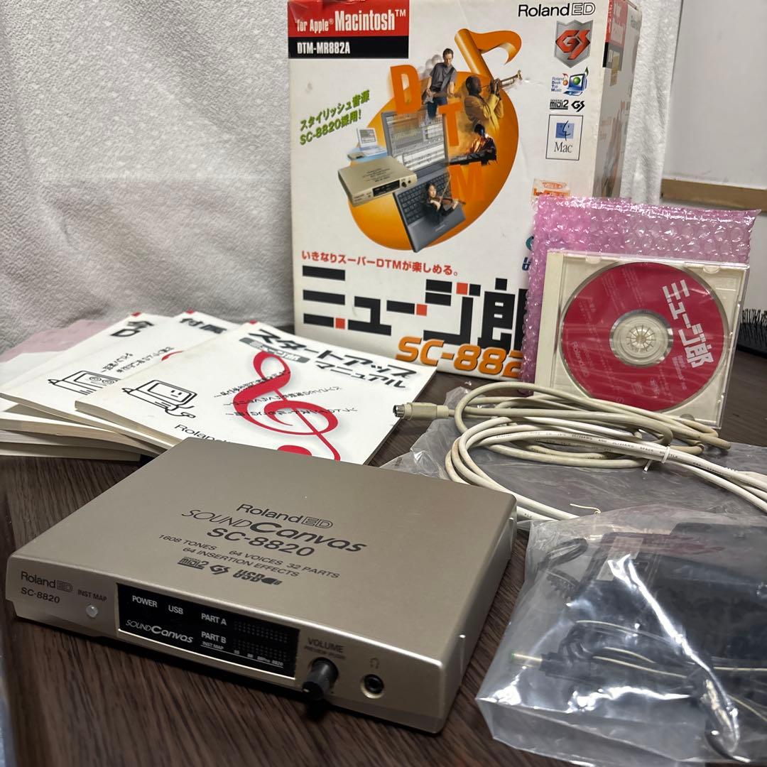 ◆Roland ED SC-8820 MIDI音源機◆ローランド◆ミュージ郎