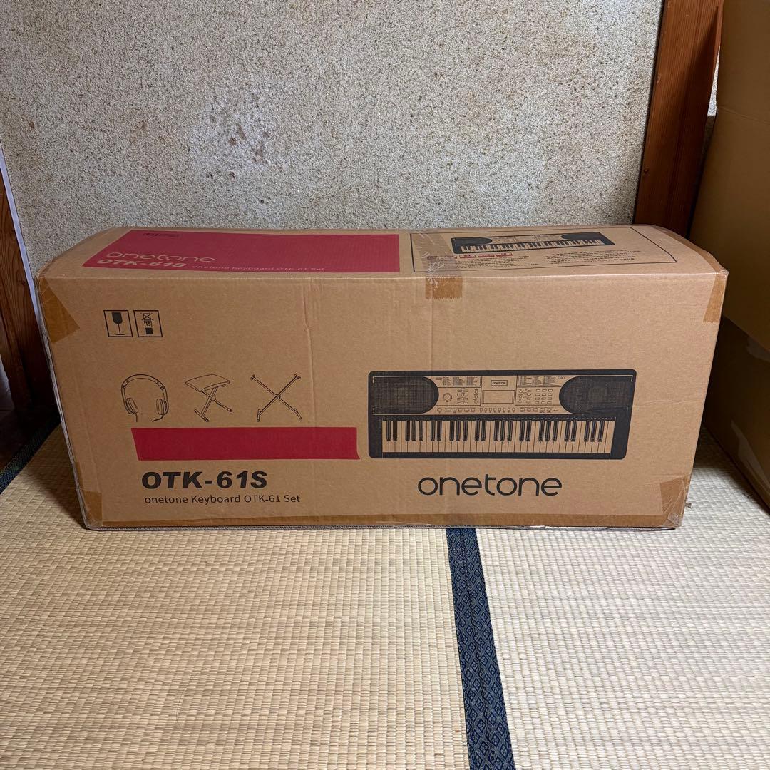 鍵盤楽器 onetone Keyboard OTK-61S Set Black