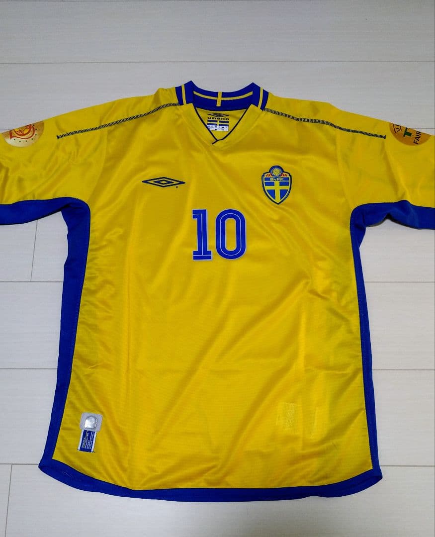 スウェーデン代表ユニフォーム イブラヒモビッチ Umbro正規品 新品 2004
