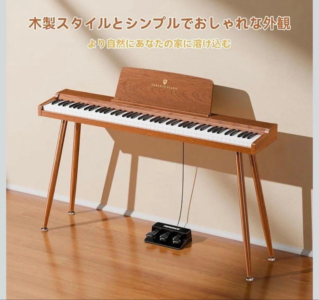 ❣️本日限定価格❣️ 電子ピアノ 88鍵盤 カウンターウェイト鍵盤 ペダル