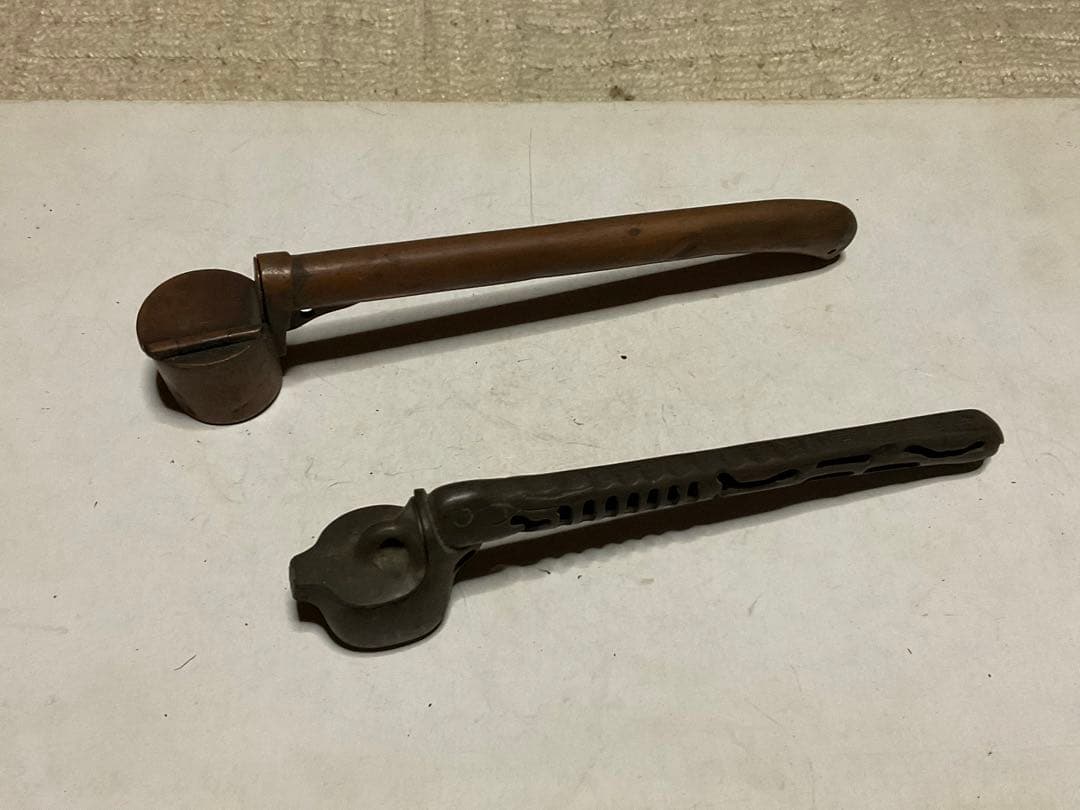 昔の筆入れ、携帯用の2種。【大正時代あるいは昭和初期の物　中古品　昭和レトロ】
