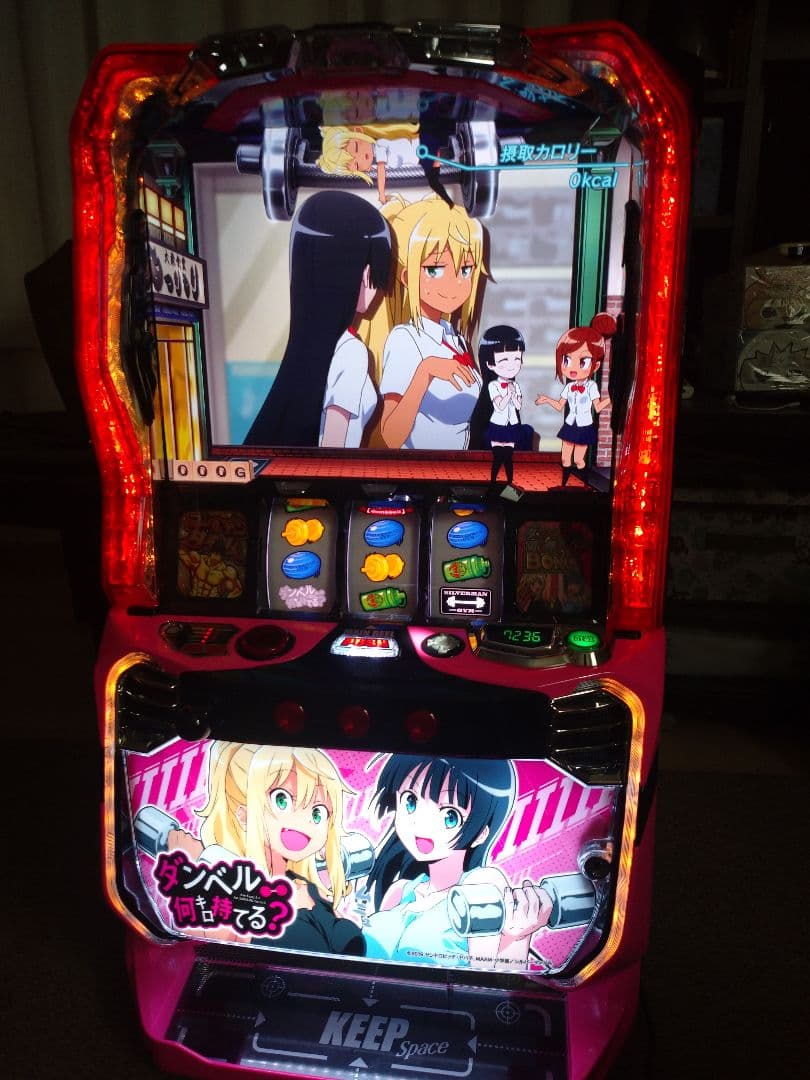 ダンベル何キロ持てる？スマスロ機