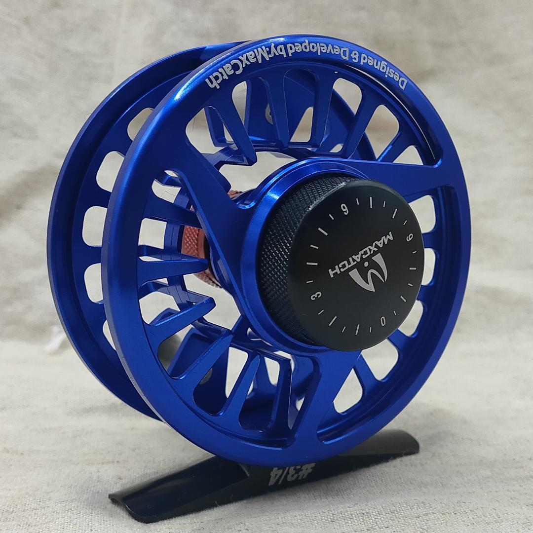 値下げ　Maxcatch Avidシリーズ フライフィッシングリール 3/4
