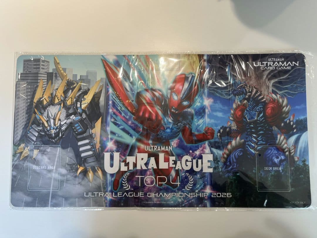ウルトラマンオメガ Top4 プレイマット　エリア大会限定