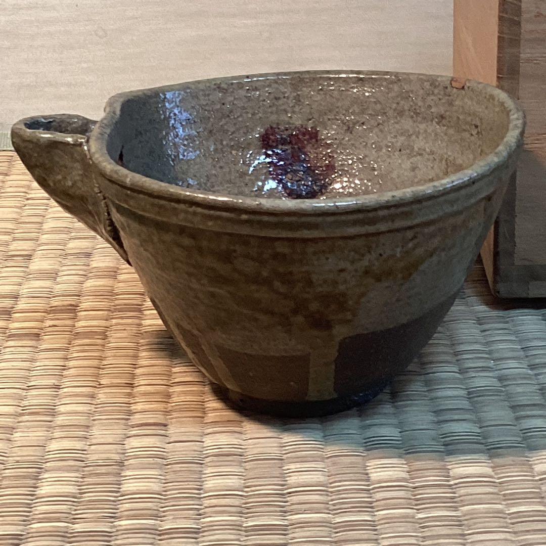 唐津片口茶碗　時代もの
