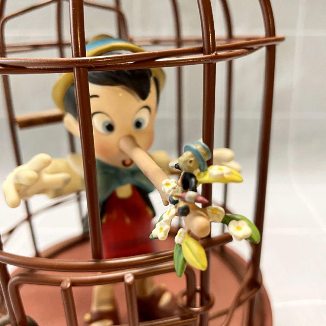 WDCC ディズニー ピノキオ ピノキオ&ジミニークリケット フィギュア 陶器製