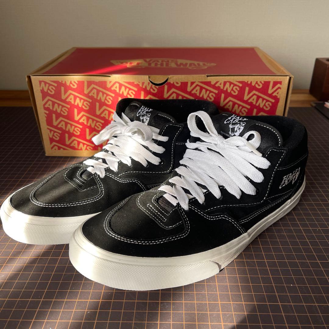 VANS HALF CABバンズハーフキャブ ブラック28cm未使用品