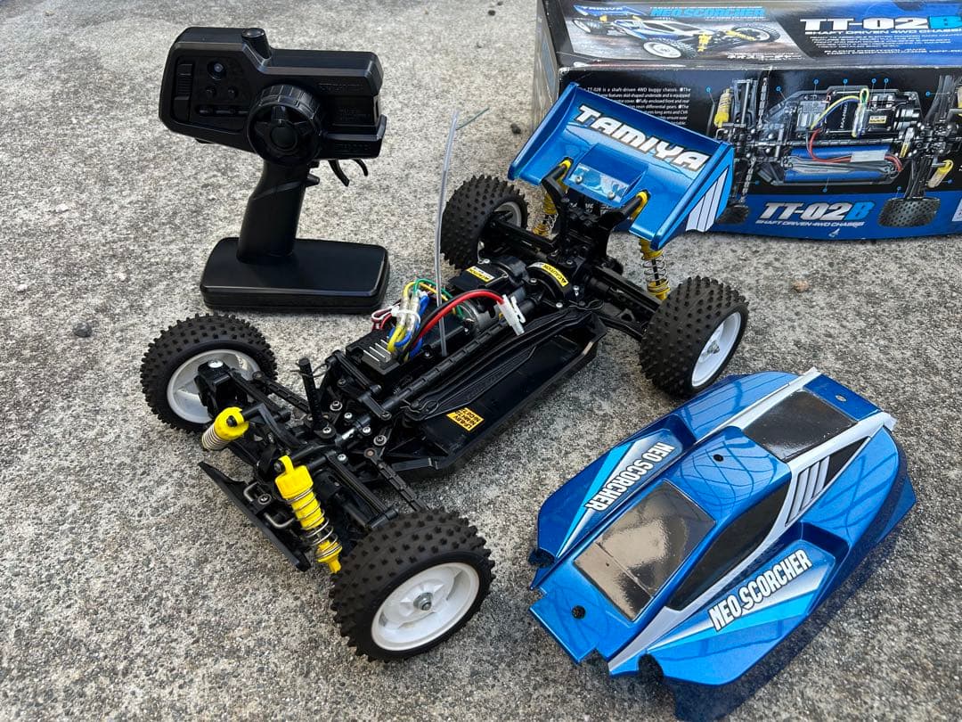 1/10RC ネオスコーチャー　プロポセット