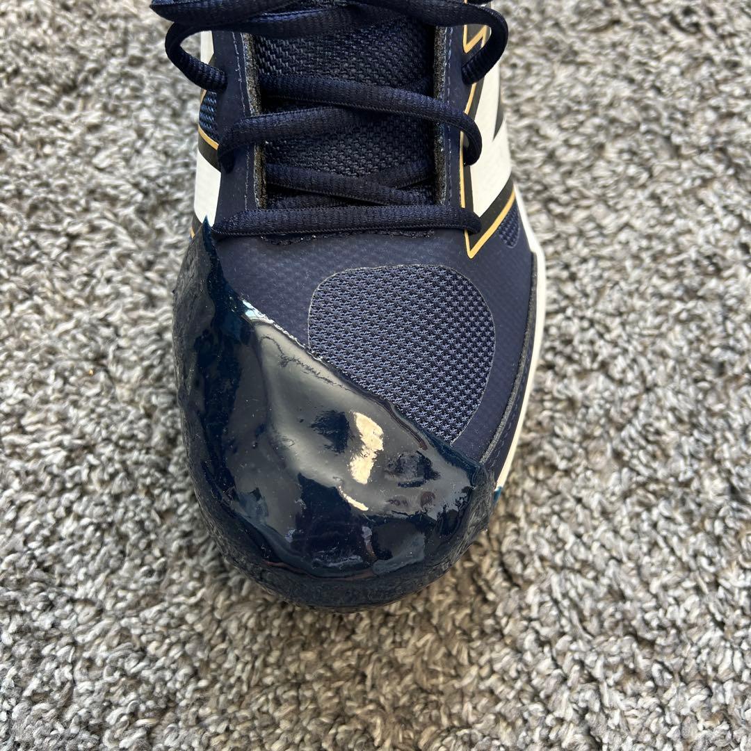 【Pカバー付】New Balance スパイクネイビー/ホワイト2025モデル