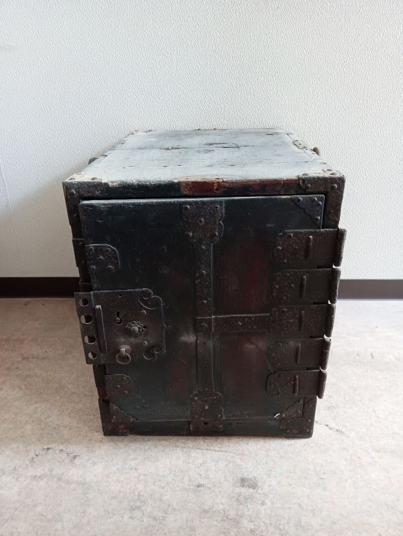 船箪笥 小タンス 和箪笥 小引出 古民家 インテリア 木製 家具 金庫 小物入