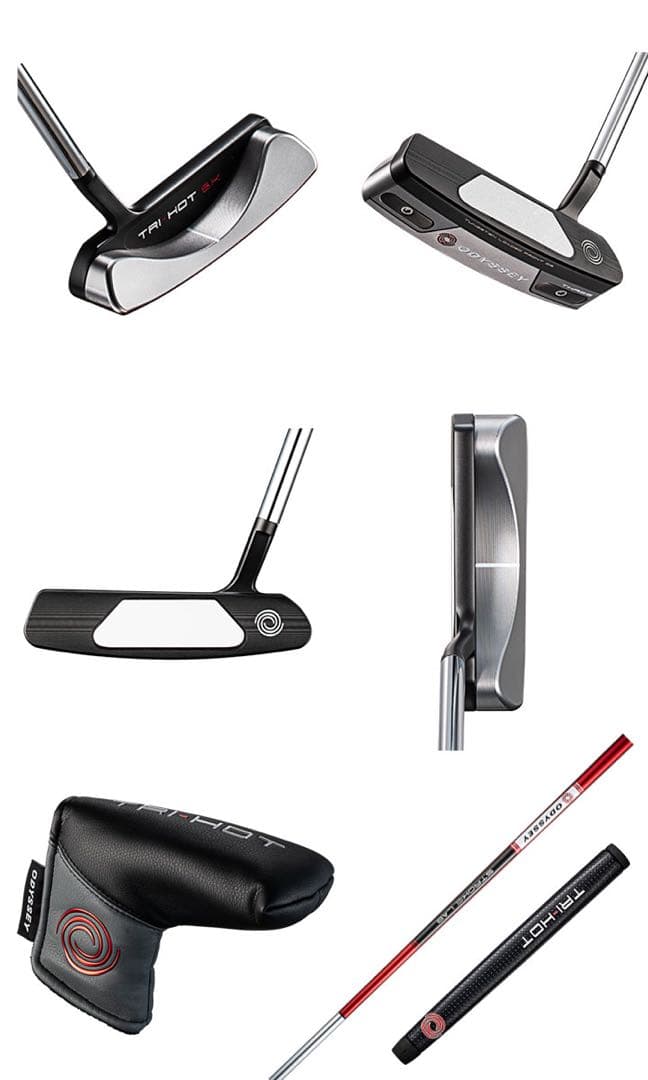 【美品】オデッセイ パター 石川遼プロ トライホット 5k Three スリー