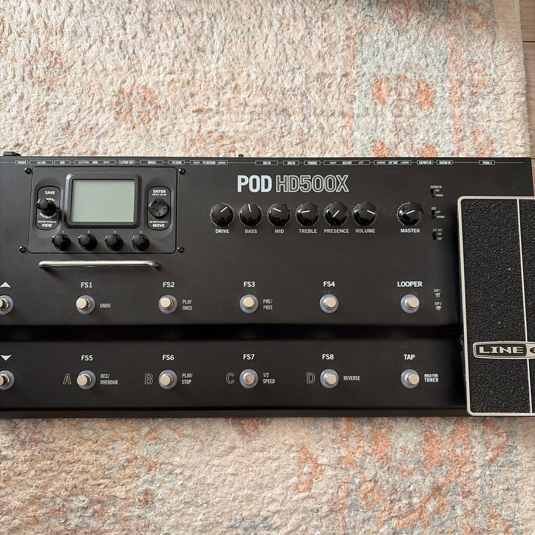 ギター POD HD500X