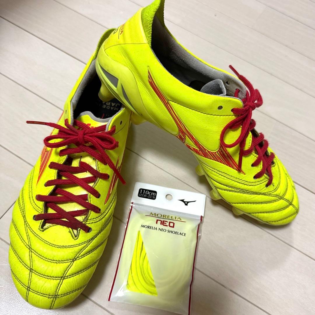 【ポリンキー様】MIZUNO モレリアネオ4 JAPAN 25.0cm 限定カラ