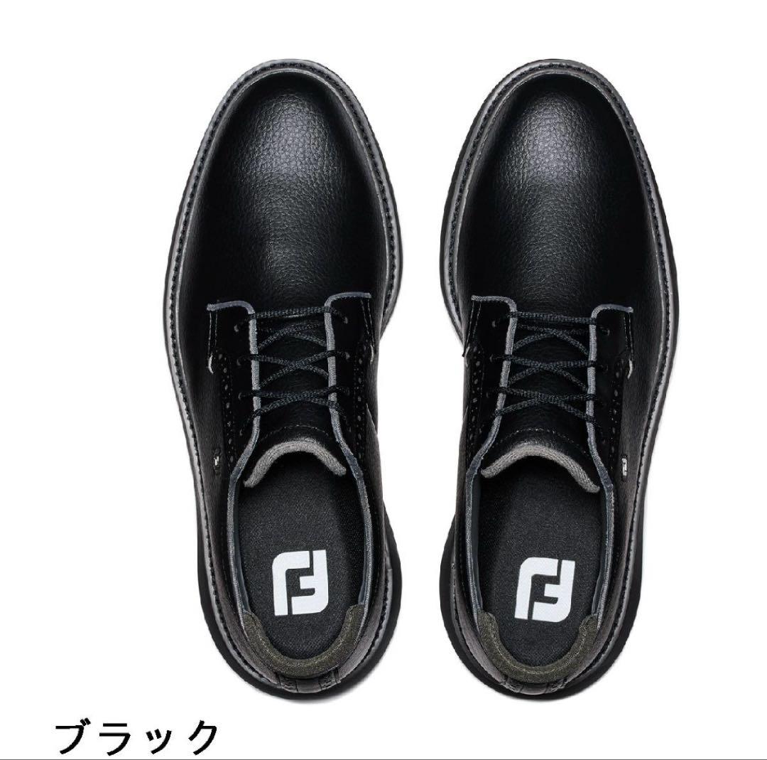 FootJoyトラディションズ スパイクレス ゴルフシューズ 57949J 黒