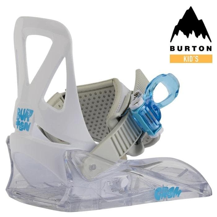 ★BURTON キッズ スノーボードビンディング（WH)(S) 新品！★
