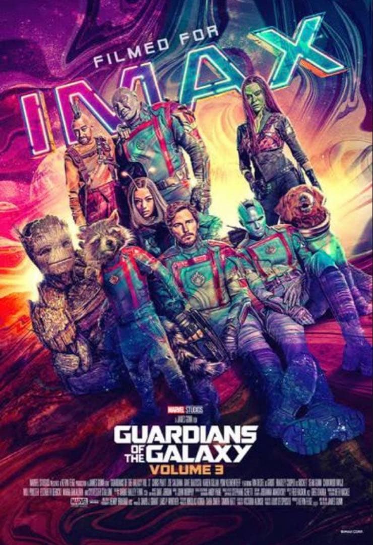 IMAX マーベル　DC ポスター　計13枚　A3