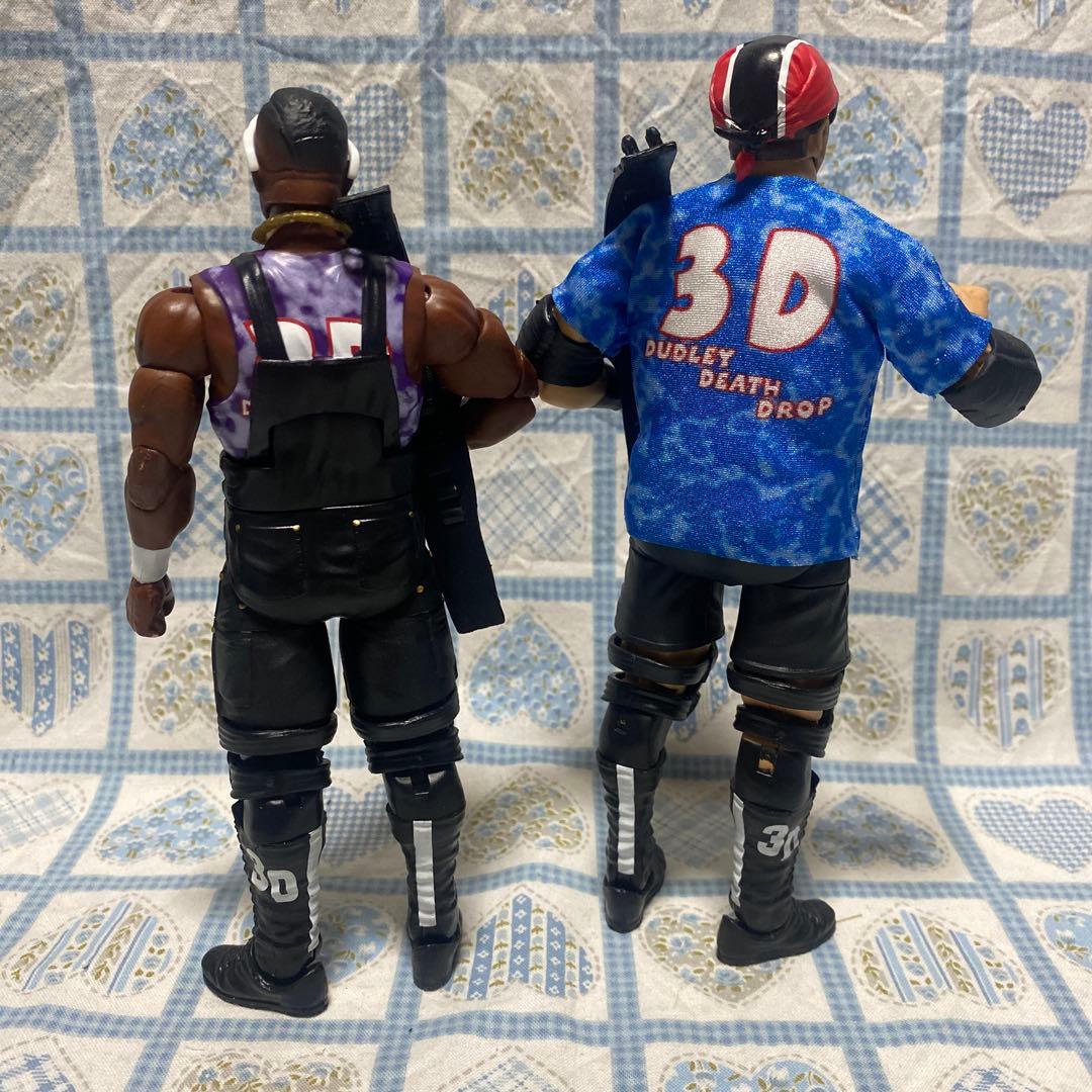 プロレス　WWE フィギュア　ダッドリー・ボーイズ　チーム3D 新日本　全日本