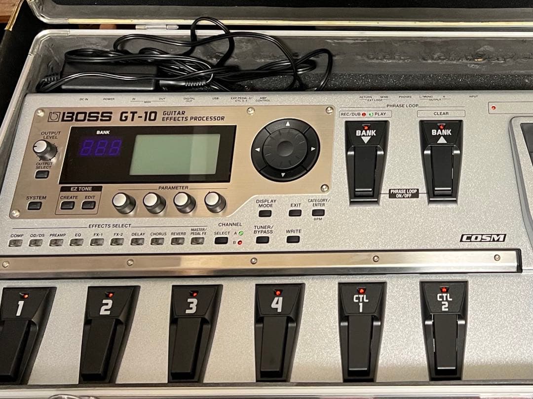 即発送 Boss GT-10 アダプターセット 良品