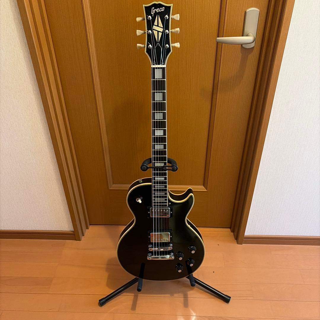 Greco ブラック レスポールカスタム　1976年日本製　ジャパンビンテージ