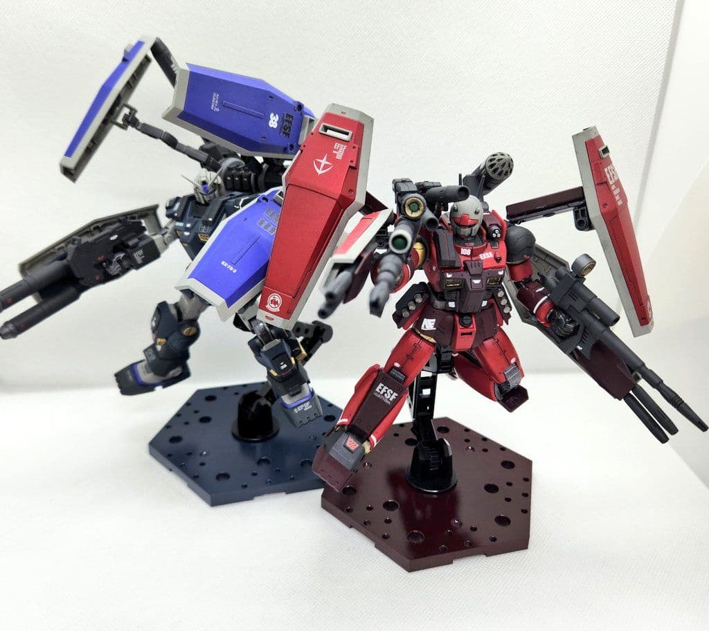 ミ*ノ様 1/144　フルアーマーガンキャノン(ククルスドアンの島Ver.
