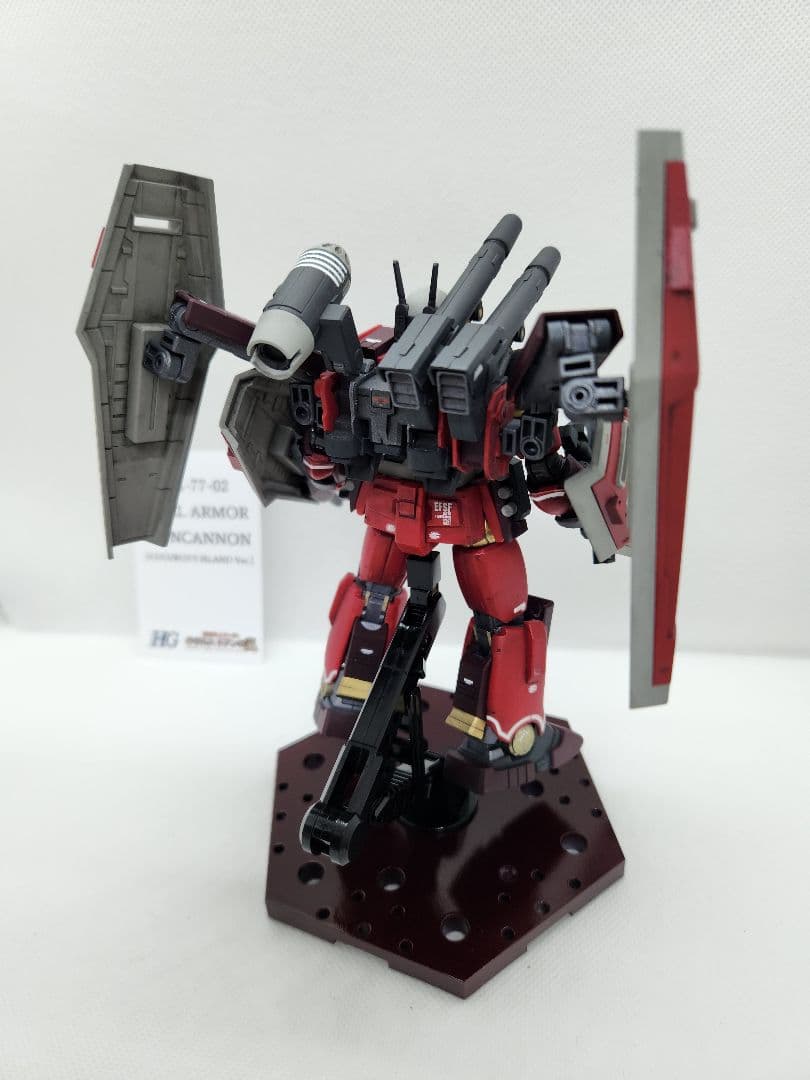ミ*ノ様 1/144　フルアーマーガンキャノン(ククルスドアンの島Ver.