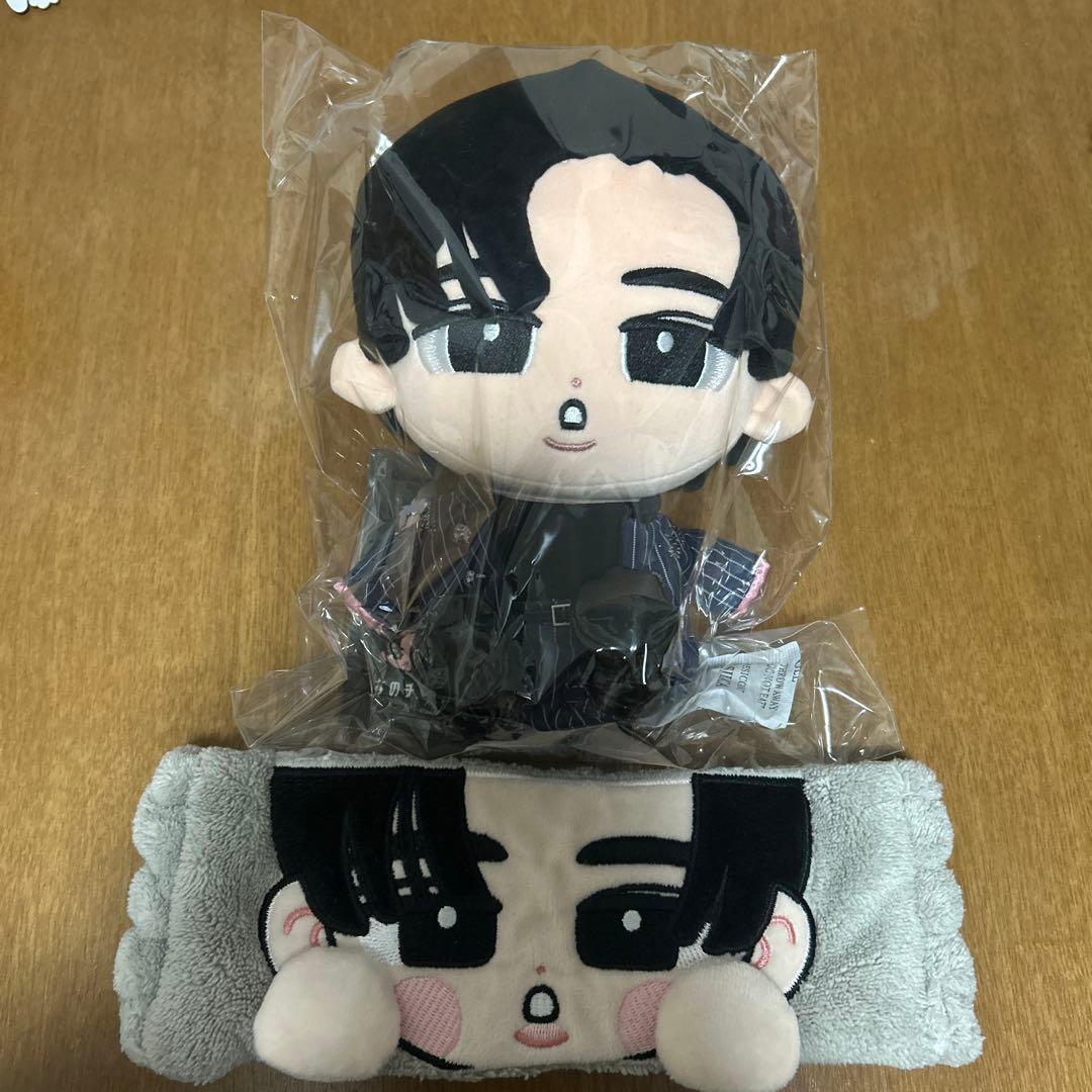 Man 目黒蓮 ぬいぐるみ すのチルぶら下がらないシリーズ＆ヘアバンド