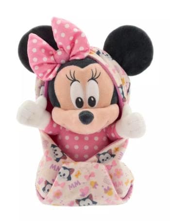 Disney Babies ディズニーベビー ミニー おくるみ ぬいぐるみ