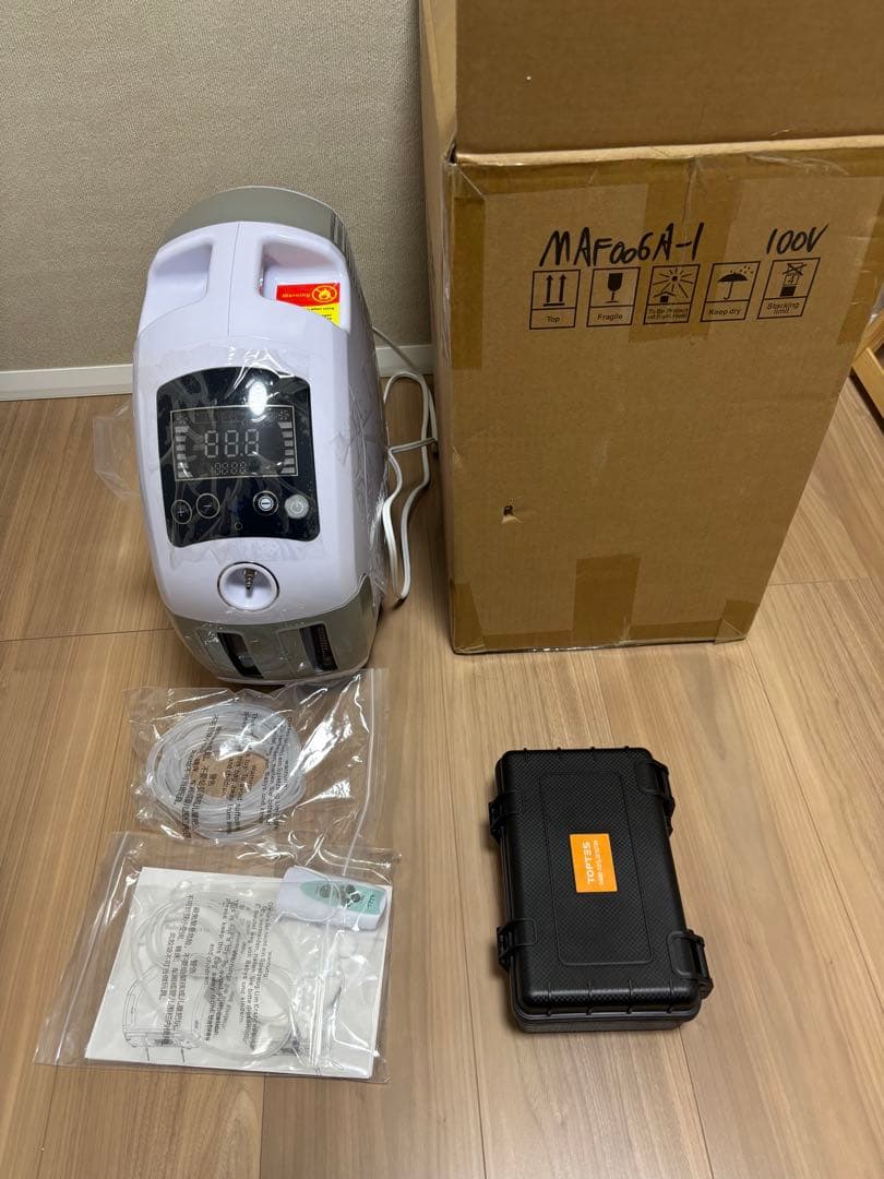 ペット用高濃度酸素発生機(MAF mini) 酸素濃度計セット